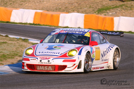 IMSA Performance-Matmut's Porsche 997 GT3 RSR (GT2) kørt af Patrick Pilet.